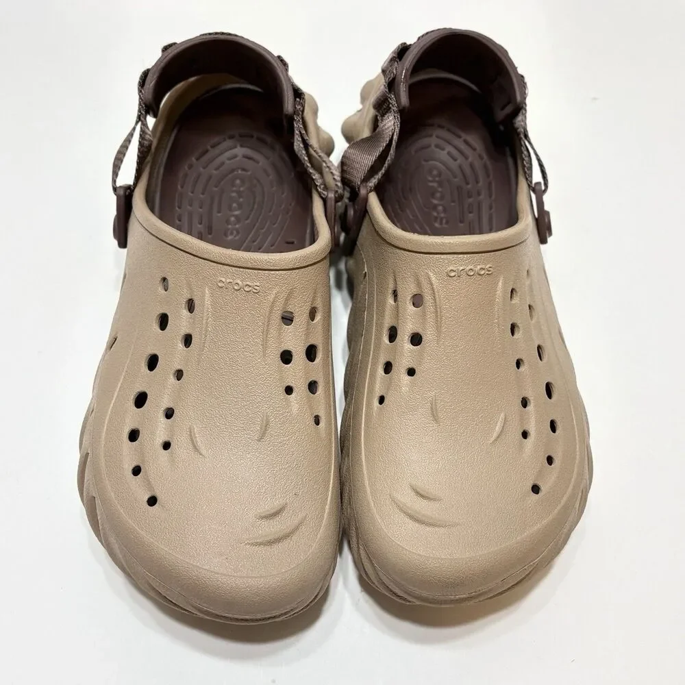 Crocs Echo Clog Truffle Men Unisex Slip On Casual Sandal M/9 W11